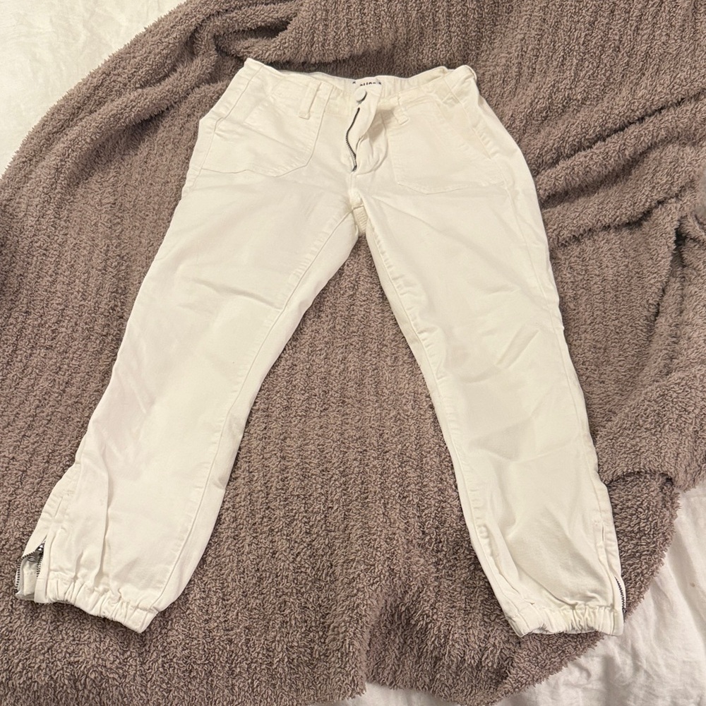 PAIGE Women's White Skinny Jeans